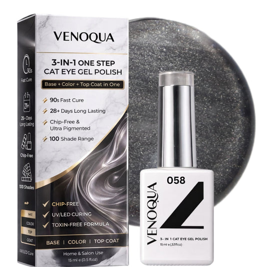 3-IN-1 CAT EYE GEL POLISH – 058