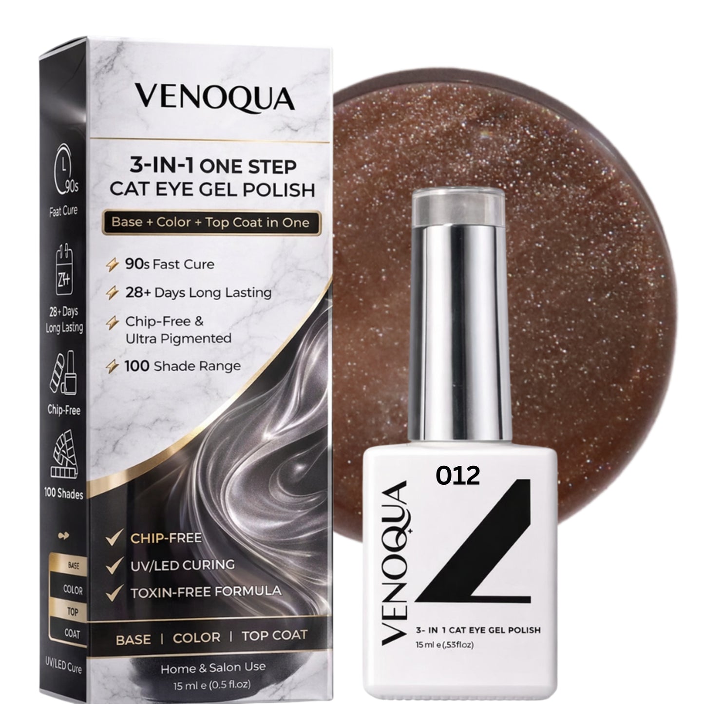 3-IN-1 CAT EYE GEL POLISH – 012