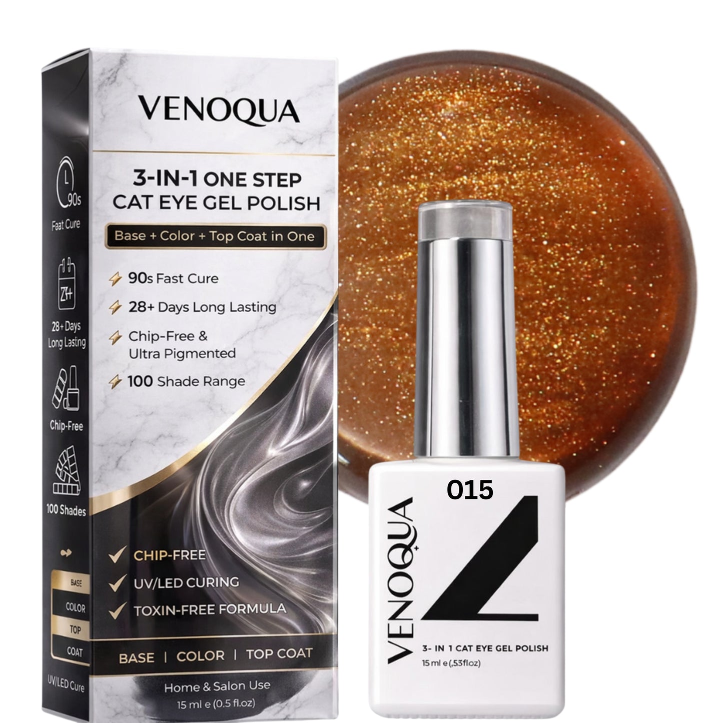 3-IN-1 CAT EYE GEL POLISH – 015
