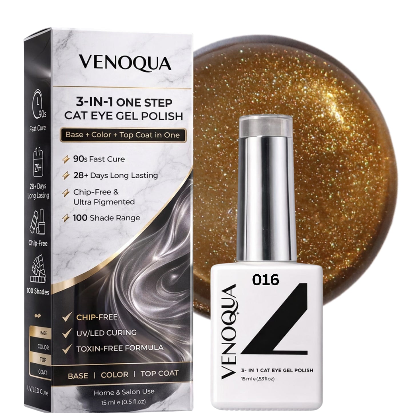 3-IN-1 CAT EYE GEL POLISH – 016
