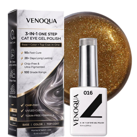 3-IN-1 CAT EYE GEL POLISH – 016