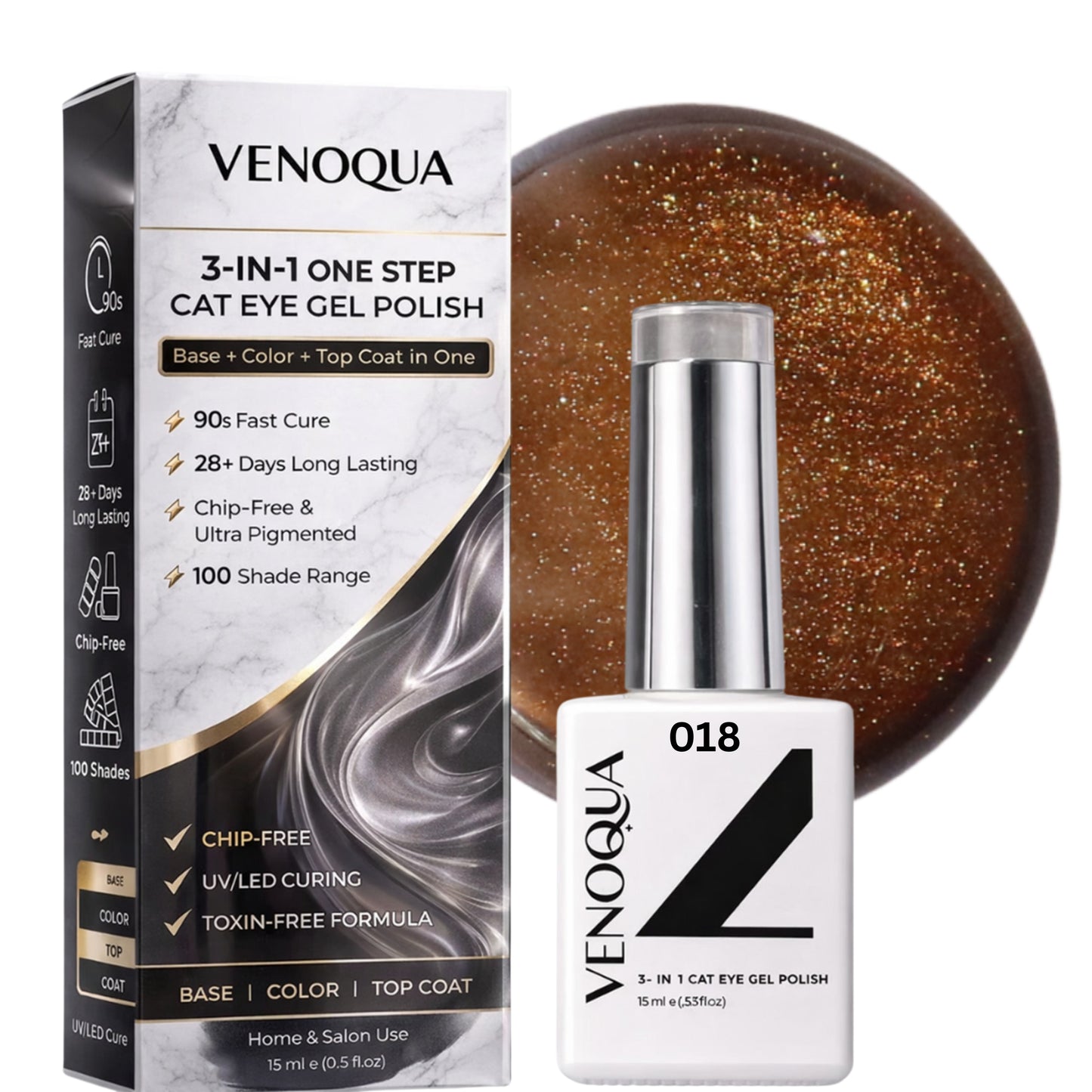3-IN-1 CAT EYE GEL POLISH – 018
