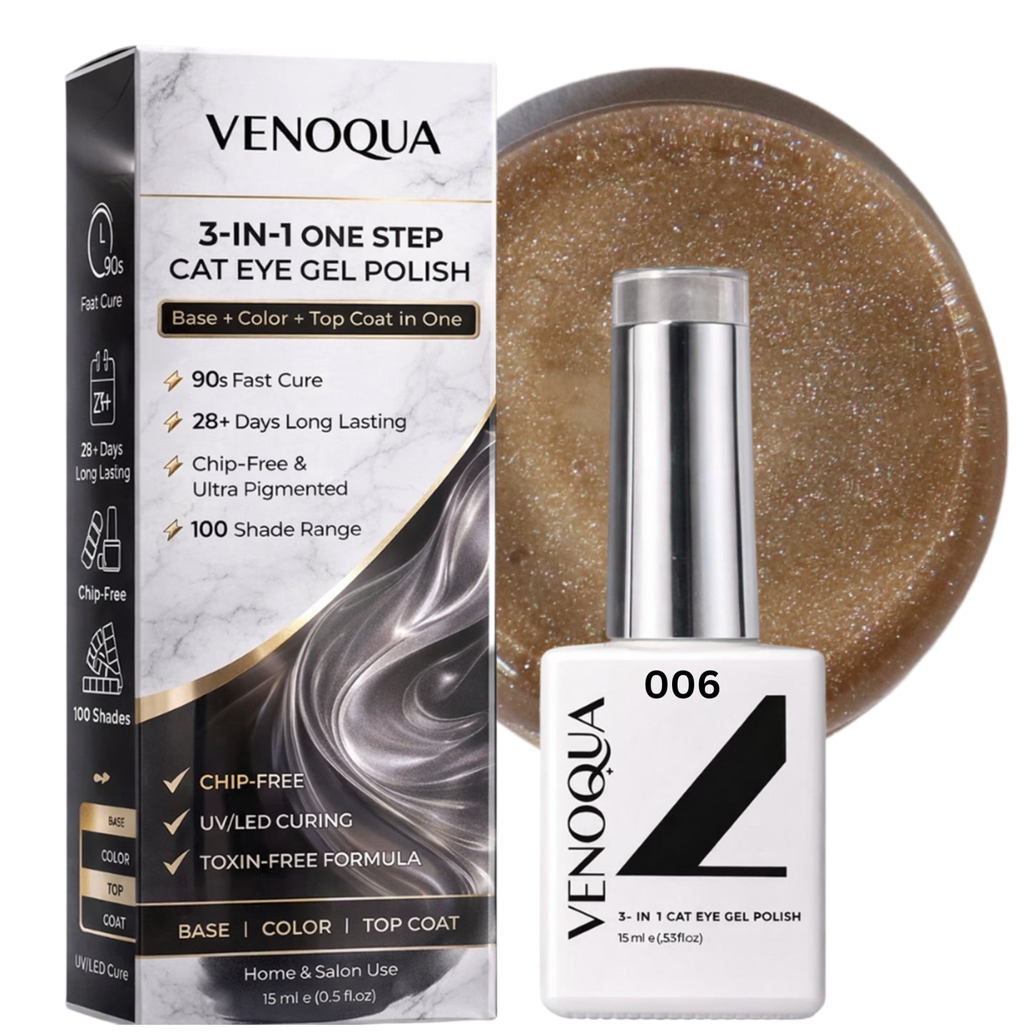3-IN-1 CAT EYE GEL POLISH – 006