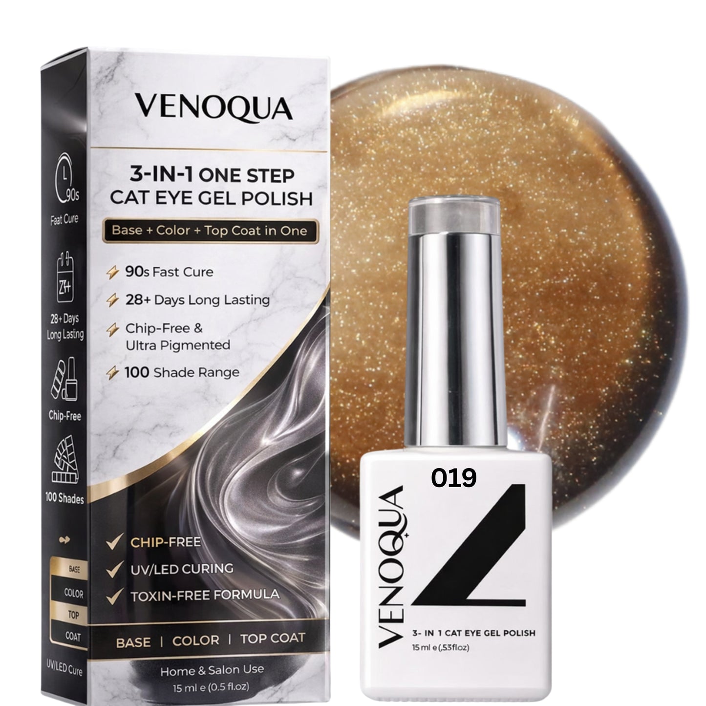 3-IN-1 CAT EYE GEL POLISH – 019