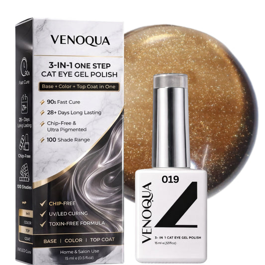 3-IN-1 CAT EYE GEL POLISH – 019