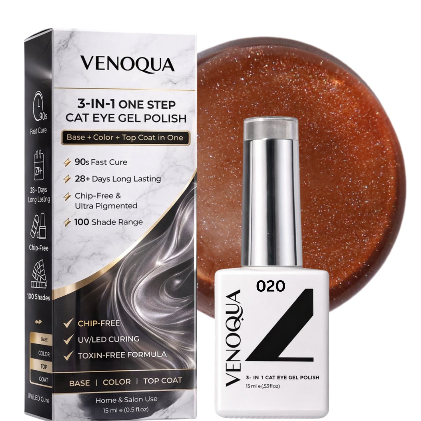 3-IN-1 CAT EYE GEL POLISH – 020