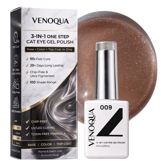 3-IN-1 CAT EYE GEL POLISH – 009